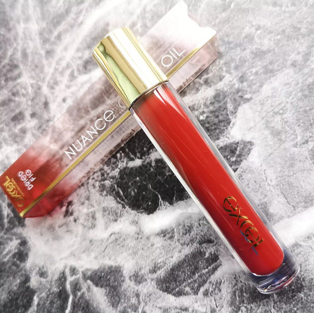 ニュアンスグロスオイル/excel/リップグロスを使ったクチコミ(1枚目)