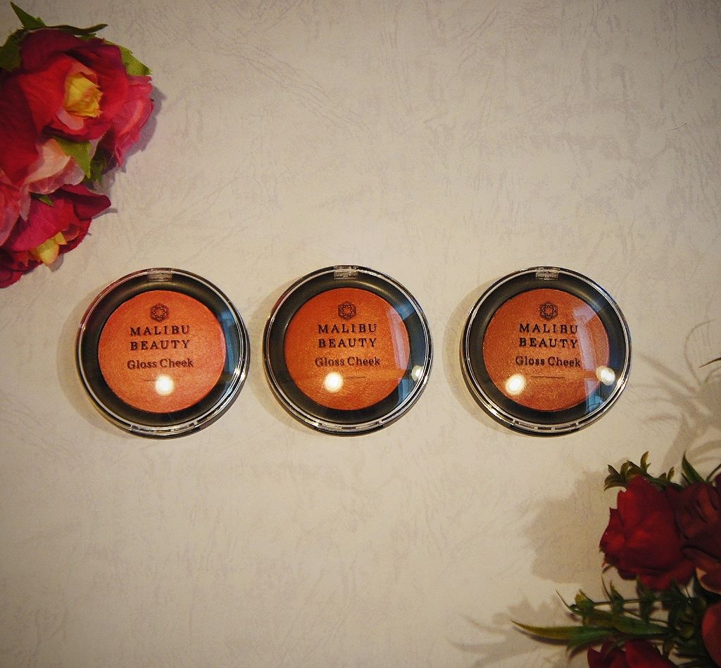 グロスチーク/マリブビューティー/パウダーチークを使ったクチコミ(4枚目)