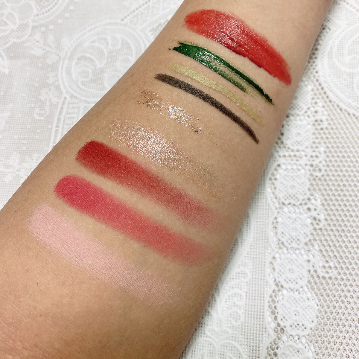 リップアンドチーク ヌードマットティント/CathyDoll/リップティントを使ったクチコミ(4枚目)