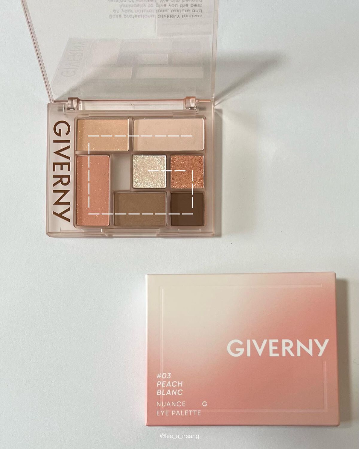 ニュアンスアイパレット/GIVERNY/アイシャドウパレットを使ったクチコミ(4枚目)