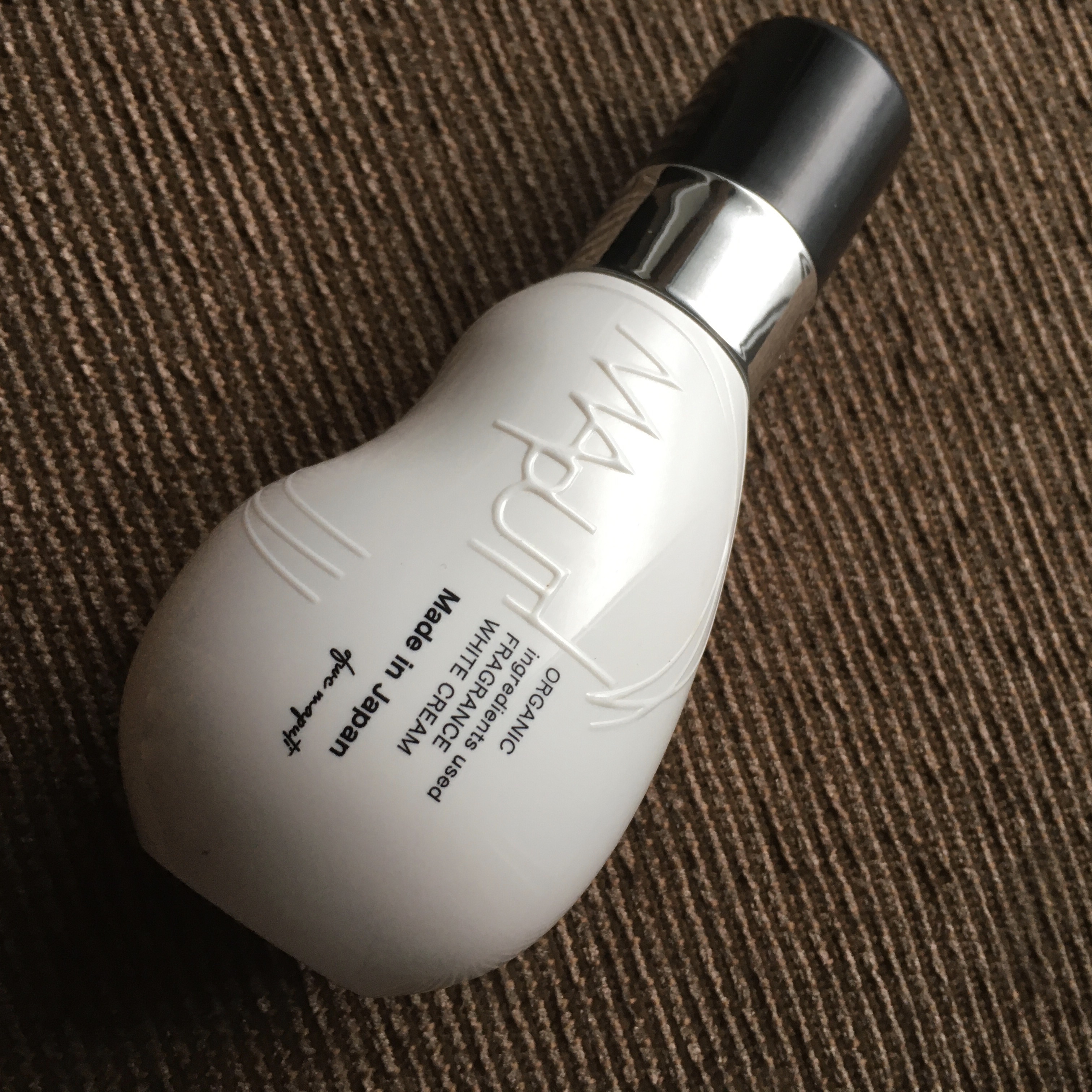 オーガニックフレグランスホワイトクリーム/MAPUTI/デリケートゾーンケアを使ったクチコミ（1枚目）