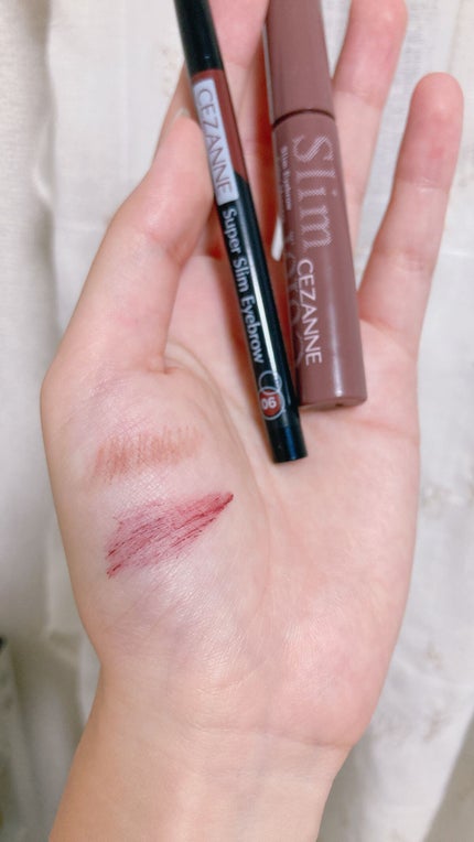 超細芯アイブロウ/CEZANNE/アイブロウペンシルを使ったクチコミ(5枚目)