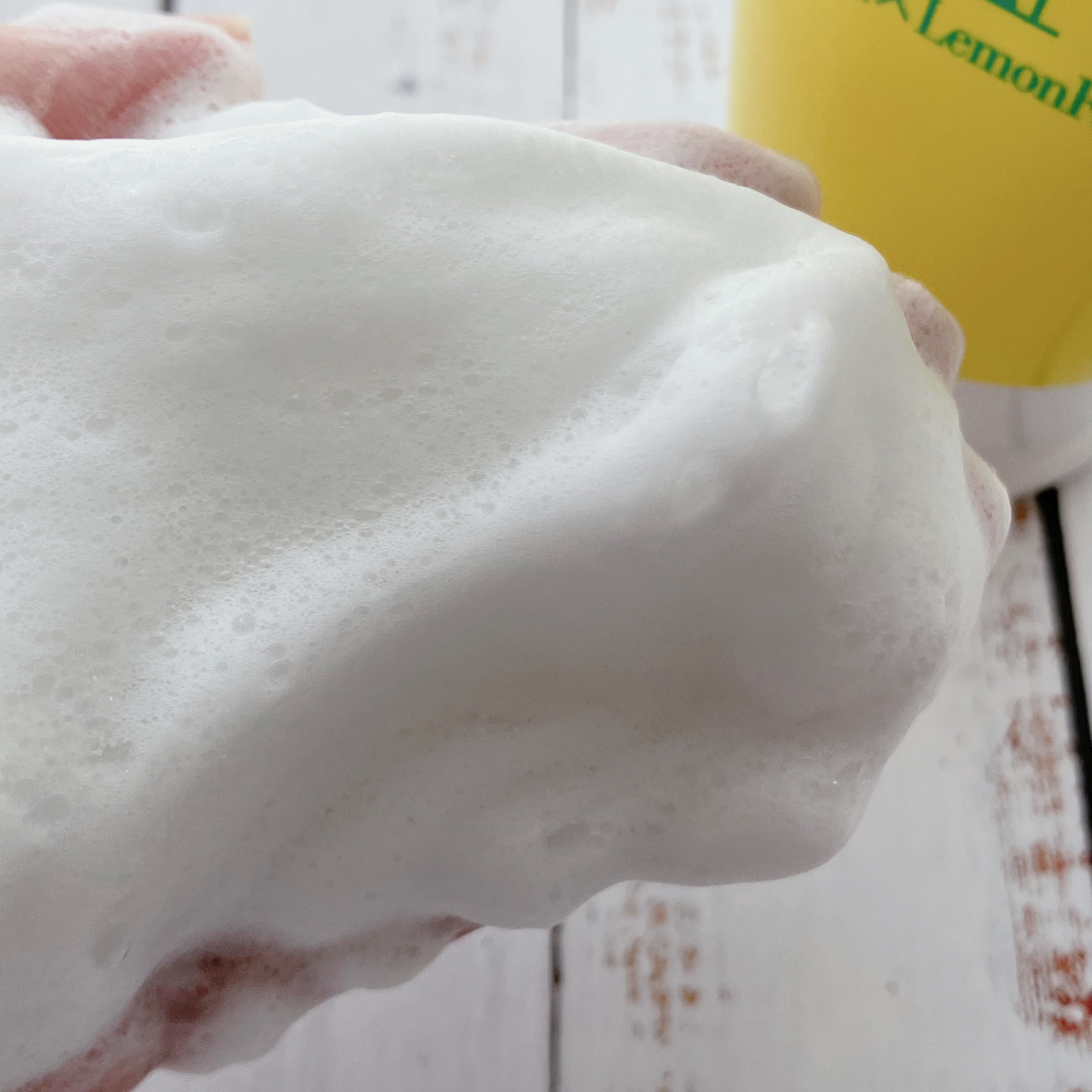 瀬戸内レモンの重曹泡洗顔/毛穴撫子/泡洗顔を使ったクチコミ（2枚目）