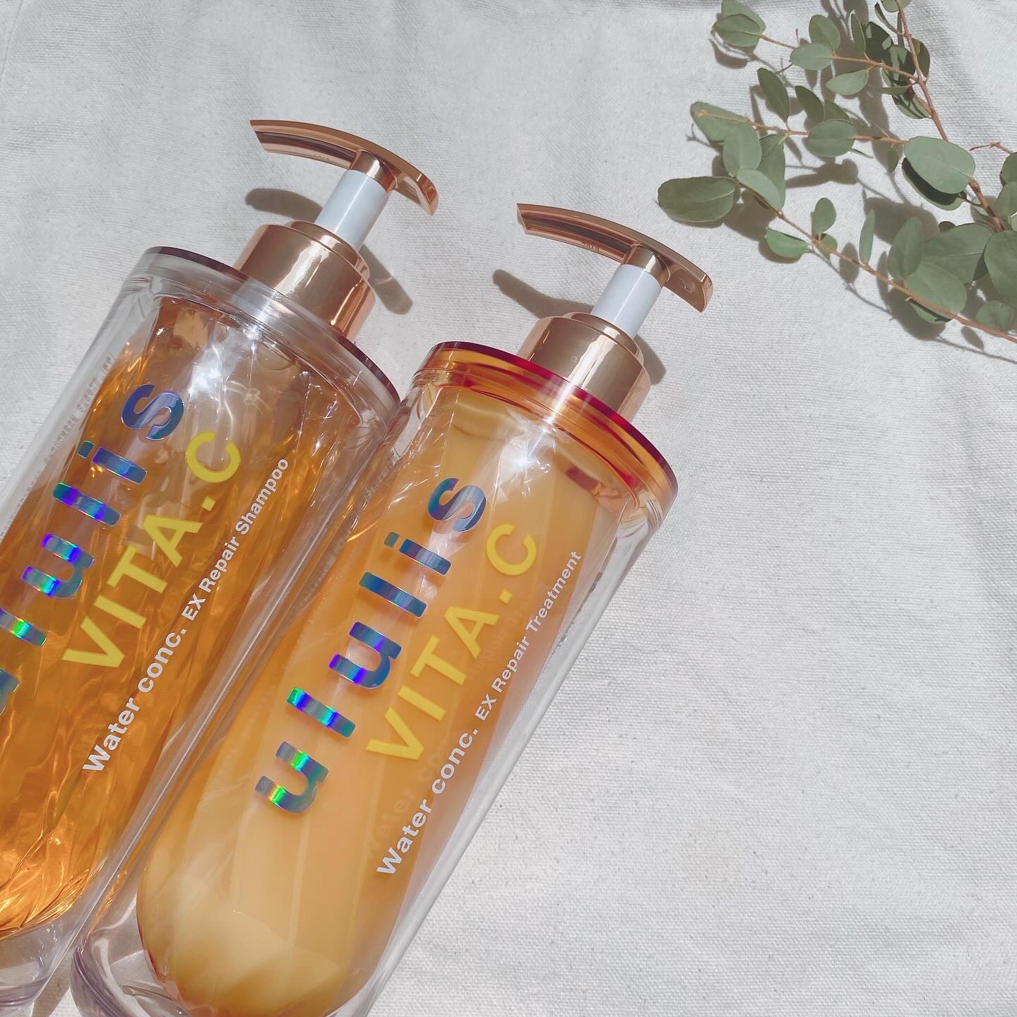 ビタシー ウォーターコンク EX リペア シャンプー /ヘアトリートメント/ululis/市販シャンプーを使ったクチコミ（1枚目）
