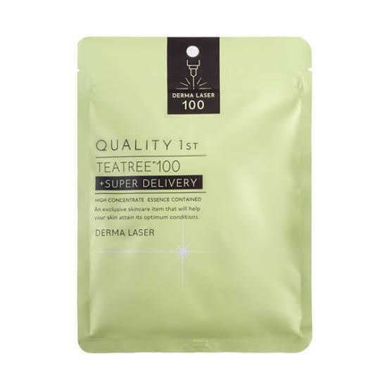 ダーマレーザー スーパーTEATREE100マスク/クオリティファースト/シートマスク・パックを使ったクチコミ（2枚目）