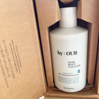 by : OUR ソオク ボディクレンザー コットンムスクのクチコミ「\\  by:OUR  //

SOAK BODY CLEANSER COTTON MUSK
.....」（3枚目）