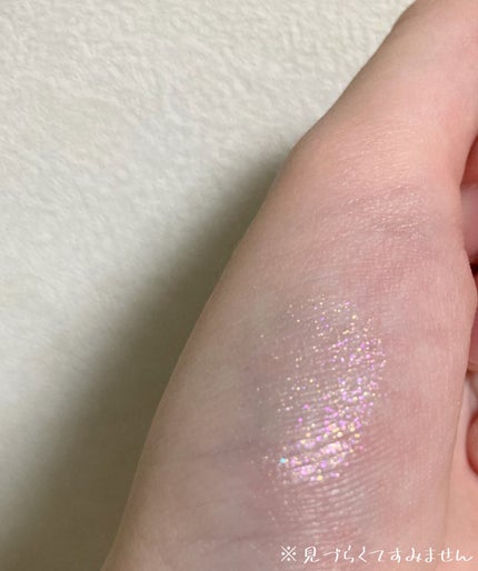 グリッターリキッドアイシャドウ G02 ピンクロゼスパークル/aZTK/リキッドアイシャドウを使ったクチコミ(2枚目)