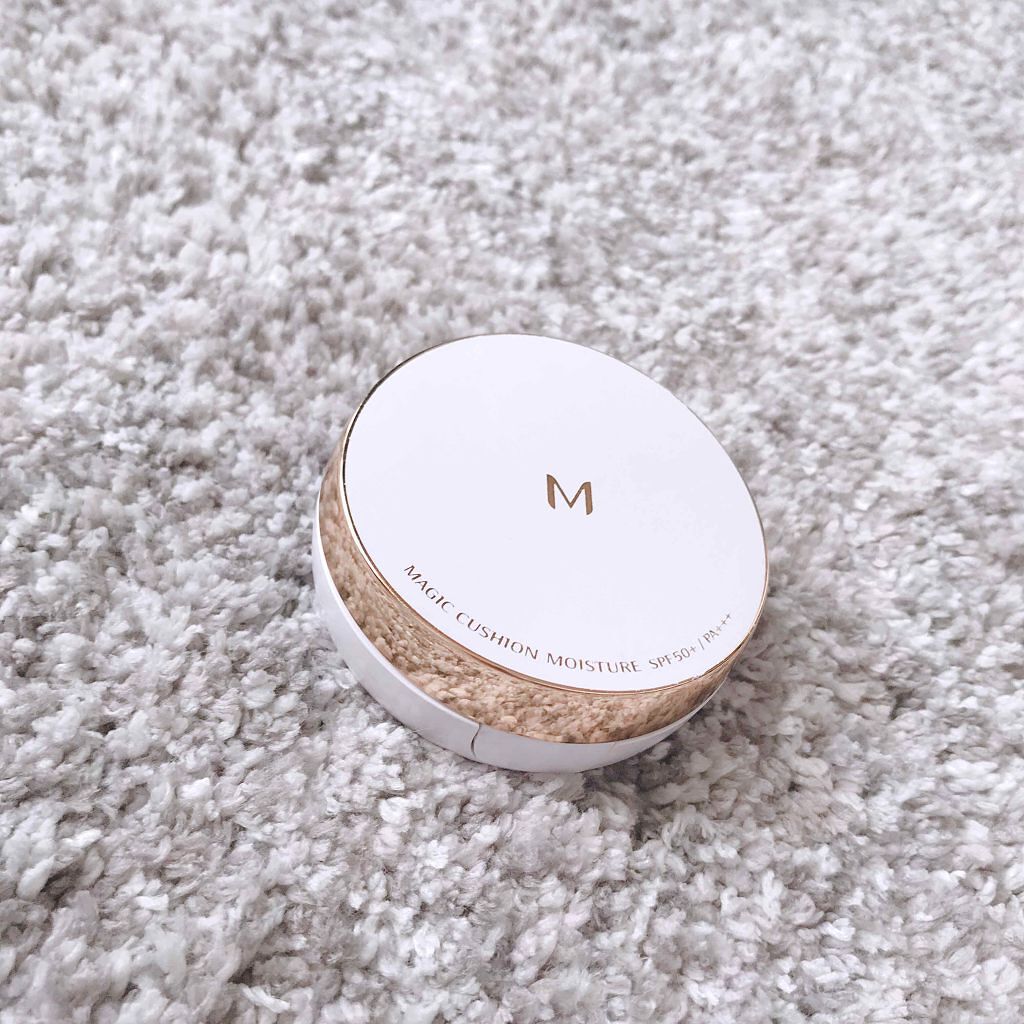M クッション ファンデーション(モイスチャー)/MISSHA/クッションファンデーションを使ったクチコミ（1枚目）