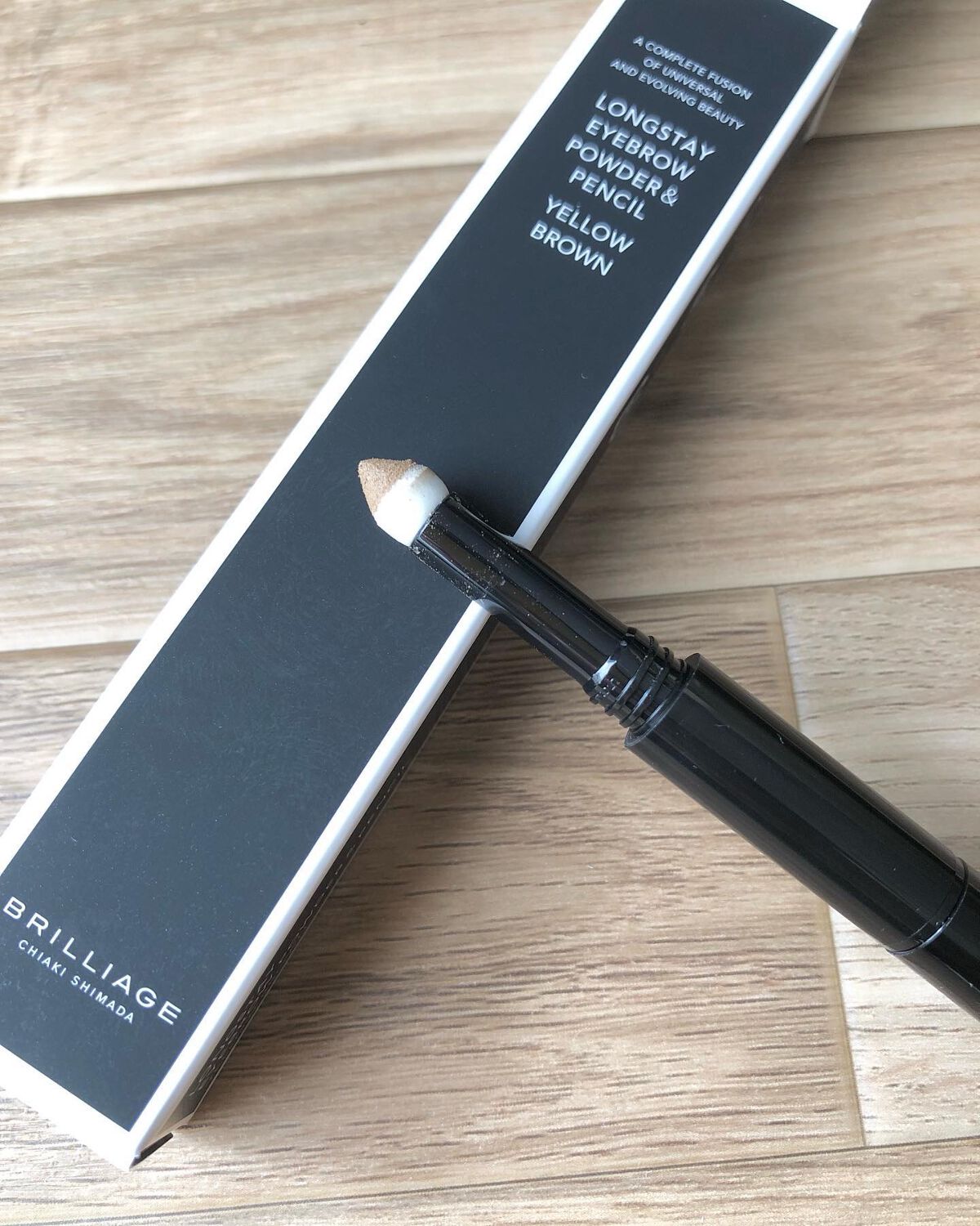 ロングステイ アイブロウパウダー&ペンシル/ブリリアージュ/アイブロウペンシルを使ったクチコミ(6枚目)