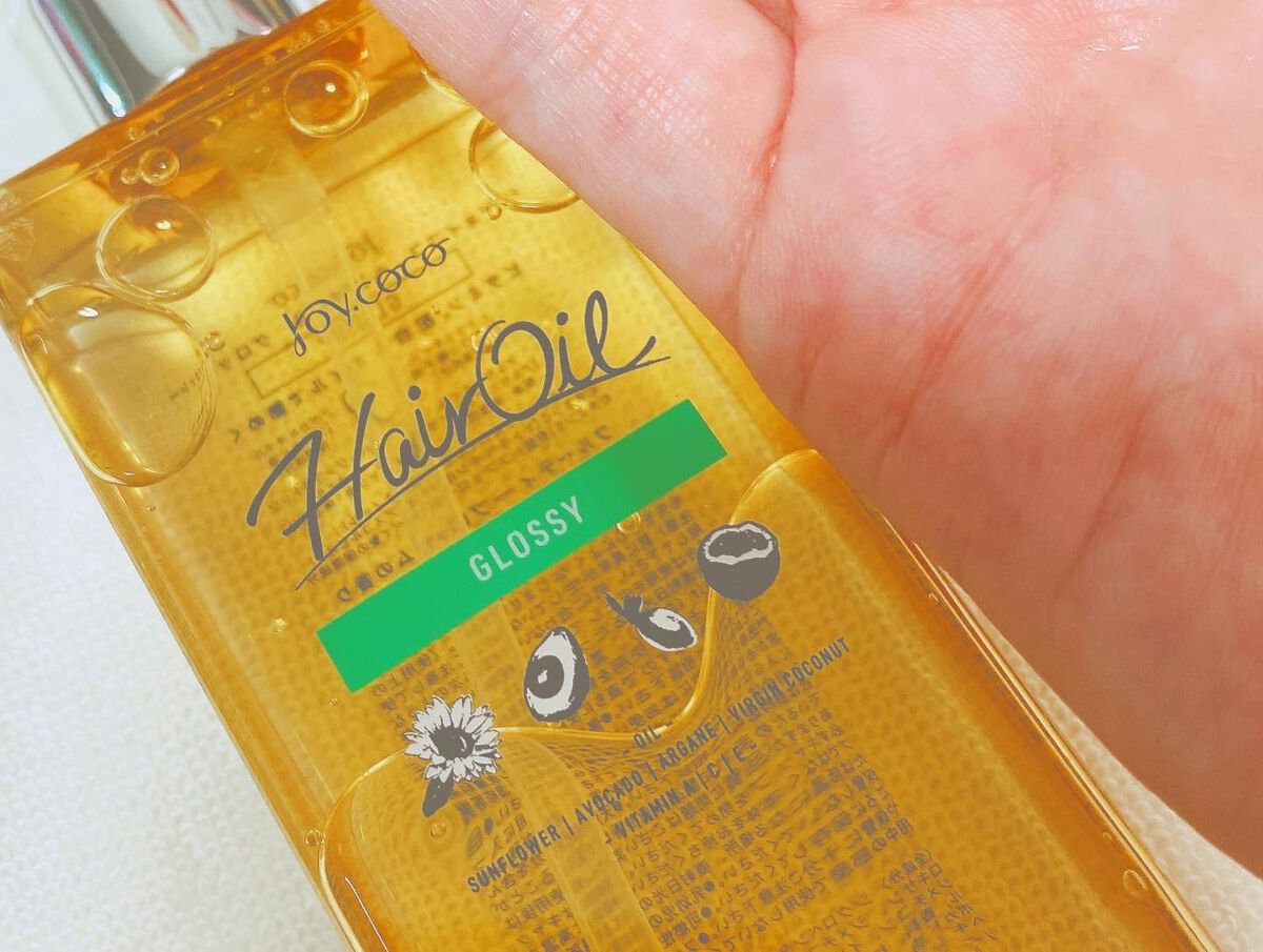Joy.coco HairOil GROSSY/Joy.coco(ジョイココ)/ヘアオイルを使ったクチコミ（2枚目）