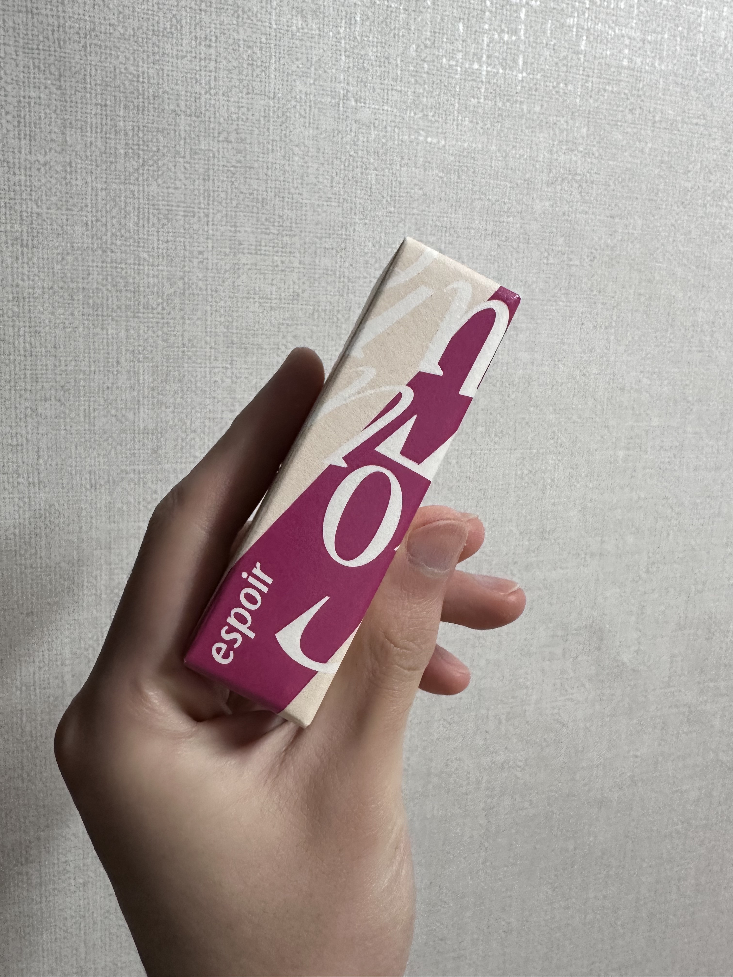 クチュールリップティントグレイズ オーキッド/espoir/リップティントを使ったクチコミ（1枚目）