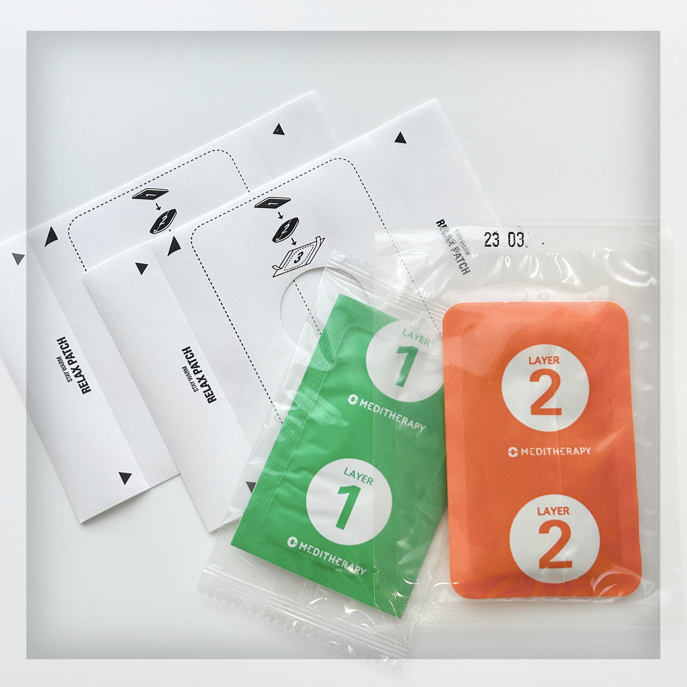 ステーウォームリラックスパッチ/MEDITHERAPY/レッグ・フットケアを使ったクチコミ（3枚目）