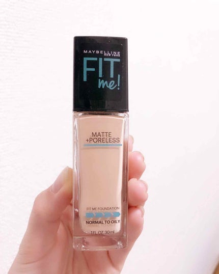 フィットミーリキッドファンデーション/MAYBELLINE NEW YORK/リキッドファンデーションを使ったクチコミ(1枚目)