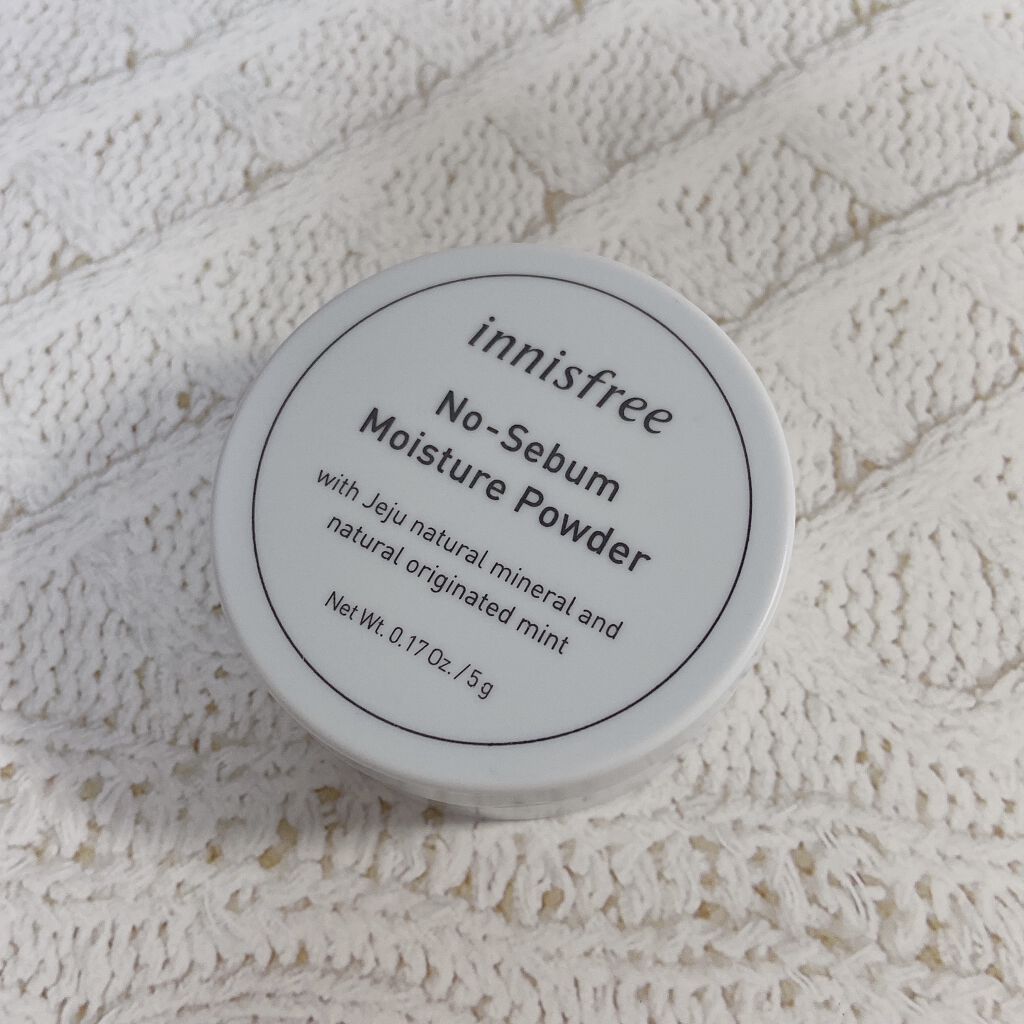 ノーセバム モイスチャーパウダー/innisfree/プレストパウダーを使ったクチコミ（3枚目）