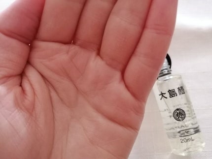 大島椿(ツバキ油)/大島椿/ヘアオイルを使ったクチコミ(2枚目)