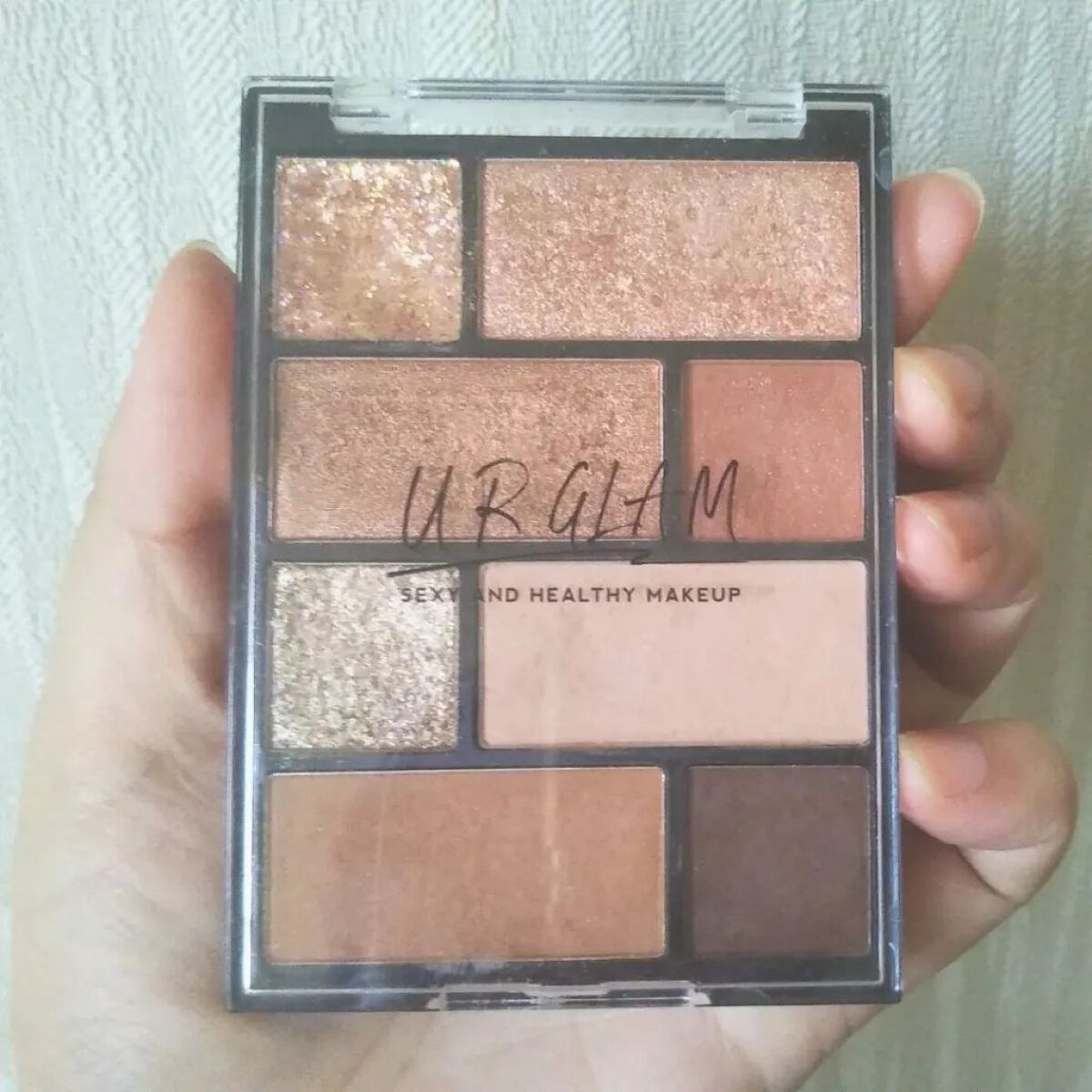 アイシャドウパレット/U R GLAM/アイシャドウパレットを使ったクチコミ（1枚目）
