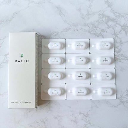 メンテナンスクレンザー/BAERO/スクラブ・ゴマージュを使ったクチコミ(4枚目)