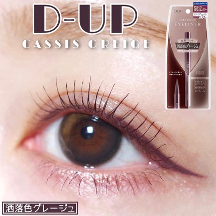 シルキーリキッドアイライナーWP/D-UP/リキッドアイライナーを使ったクチコミ(1枚目)