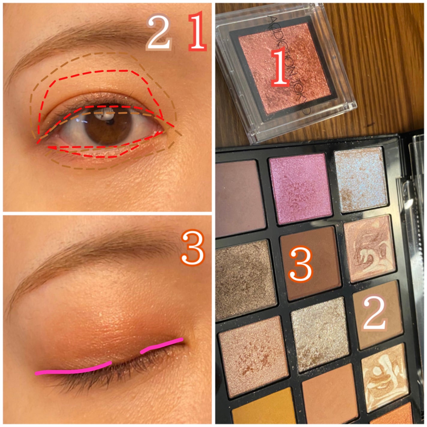 ザ アイシャドウ L/ADDICTION/単色アイシャドウを使ったクチコミ(3枚目)