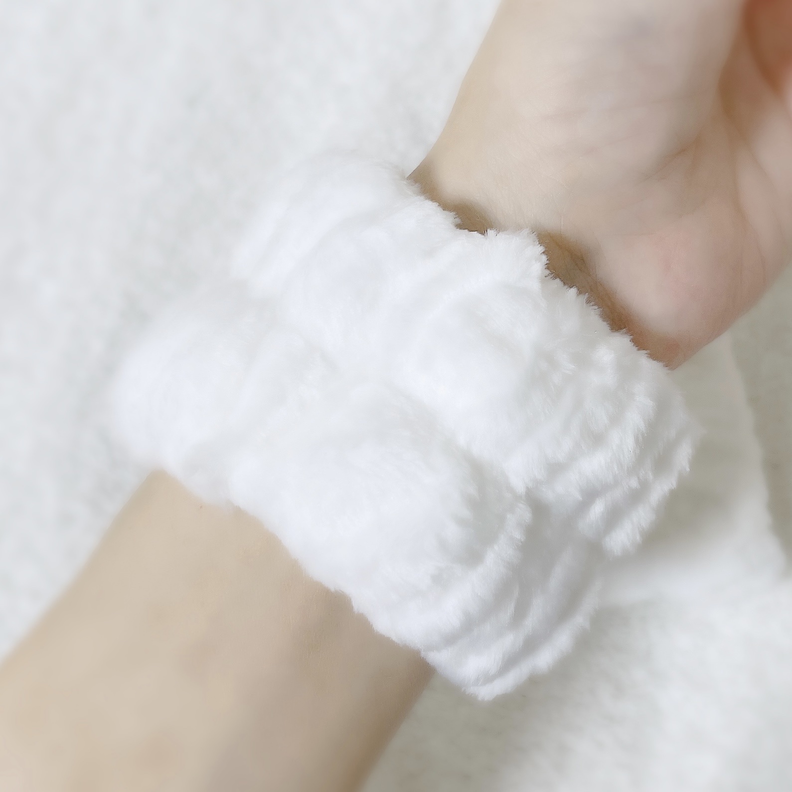 洗顔用リストバンド/セリア/その他スキンケアを使ったクチコミ（2枚目）