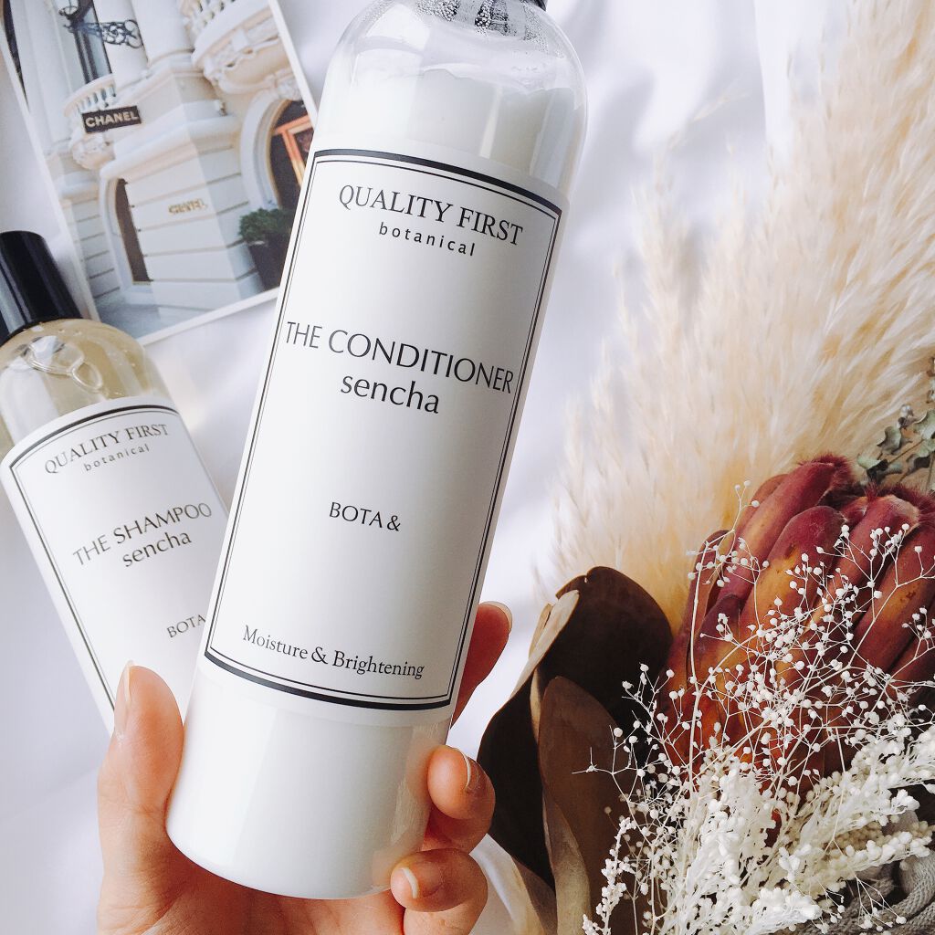 ボタアンド ザ シャンプー <sencha>/クオリティファースト/市販シャンプーを使ったクチコミ（2枚目）