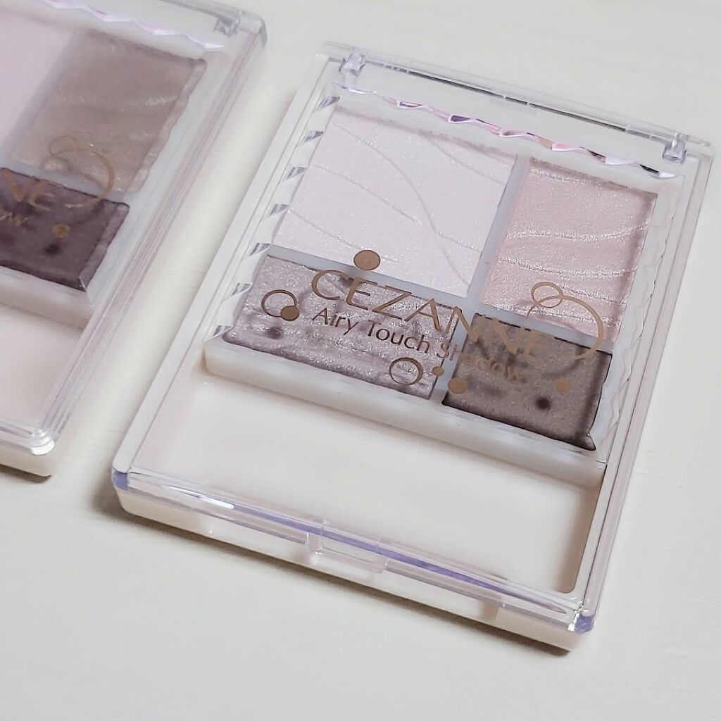 エアリータッチシャドウ/CEZANNE/アイシャドウパレットを使ったクチコミ(1枚目)