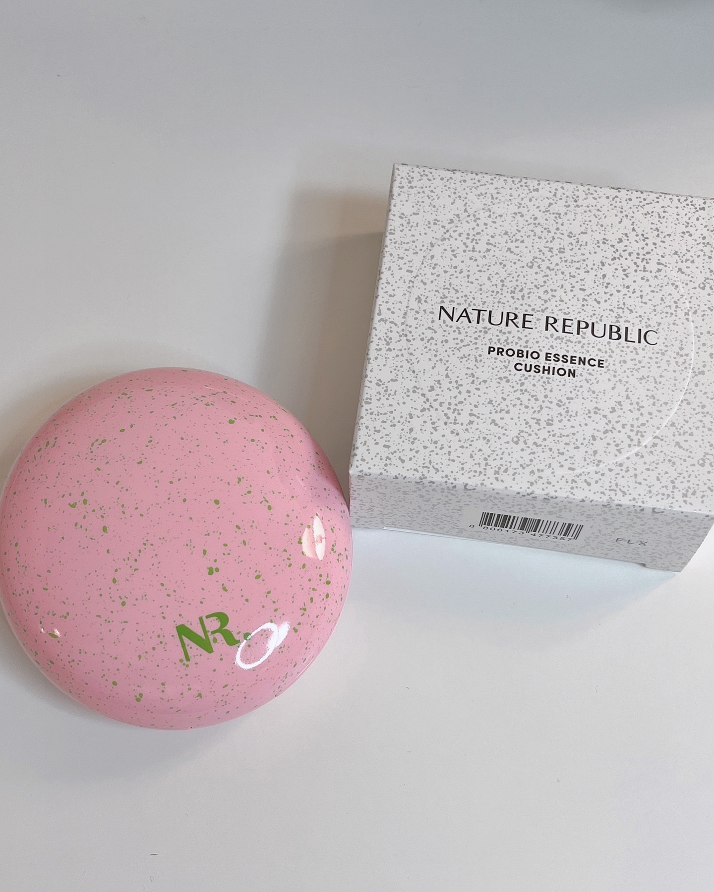 PROBIOエッセンスクッション 21 ライトベージュ/ネイチャーリパブリック/クッションファンデーションを使ったクチコミ（1枚目）