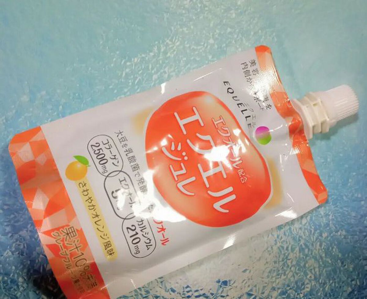 エクエル ジュレ さわやかオレンジ風味/大塚製薬/ゼリー飲料を使ったクチコミ（1枚目）