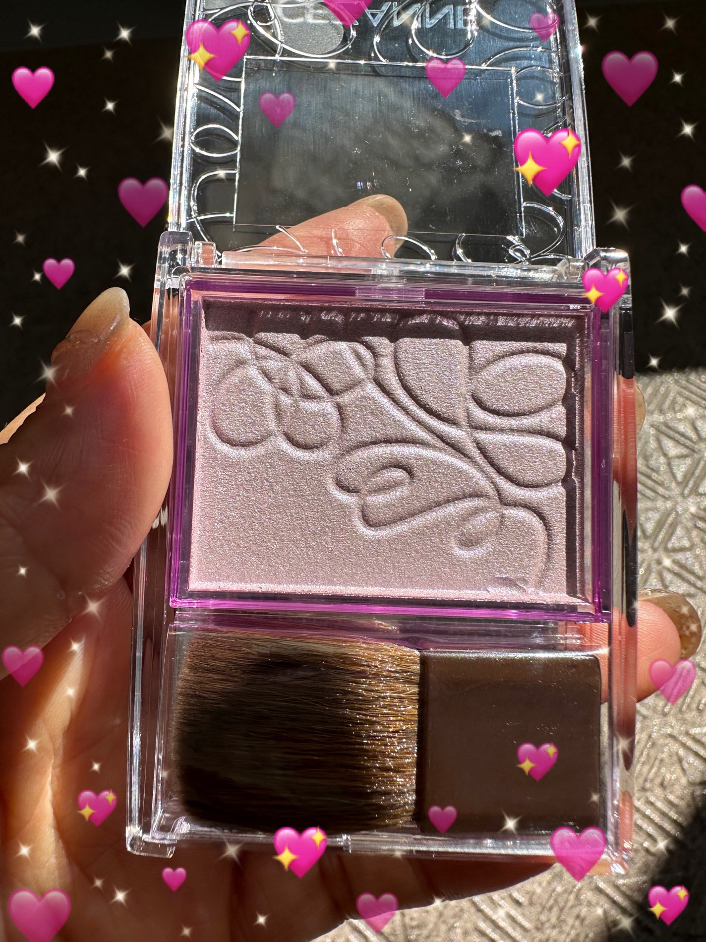 パールグロウニュアンサー/CEZANNE/パウダーハイライトを使ったクチコミ(2枚目)