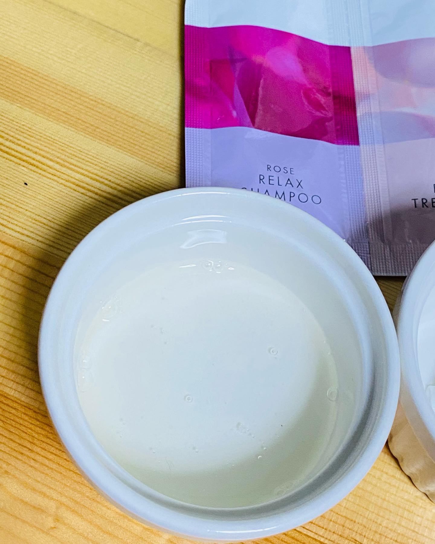 ローズリラックスシャンプー&トリートメント トライアル 1回分/ROSE LABO/市販シャンプーを使ったクチコミ（2枚目）