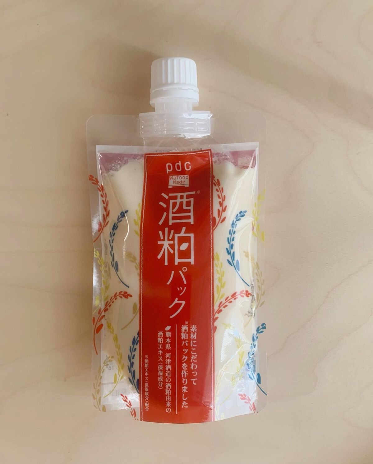 ワフードメイド 酒粕パック/pdc/洗い流すパック・マスクを使ったクチコミ（2枚目）