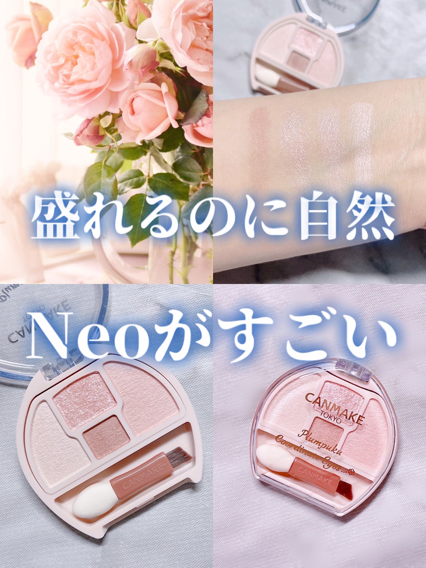 プランぷくコーデアイズNeo/キャンメイク/アイシャドウを使ったクチコミ(1枚目)