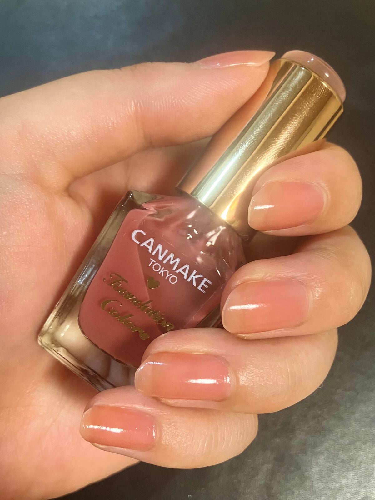 ファンデーションカラーズ/キャンメイク/マニキュアを使ったクチコミ(1枚目)