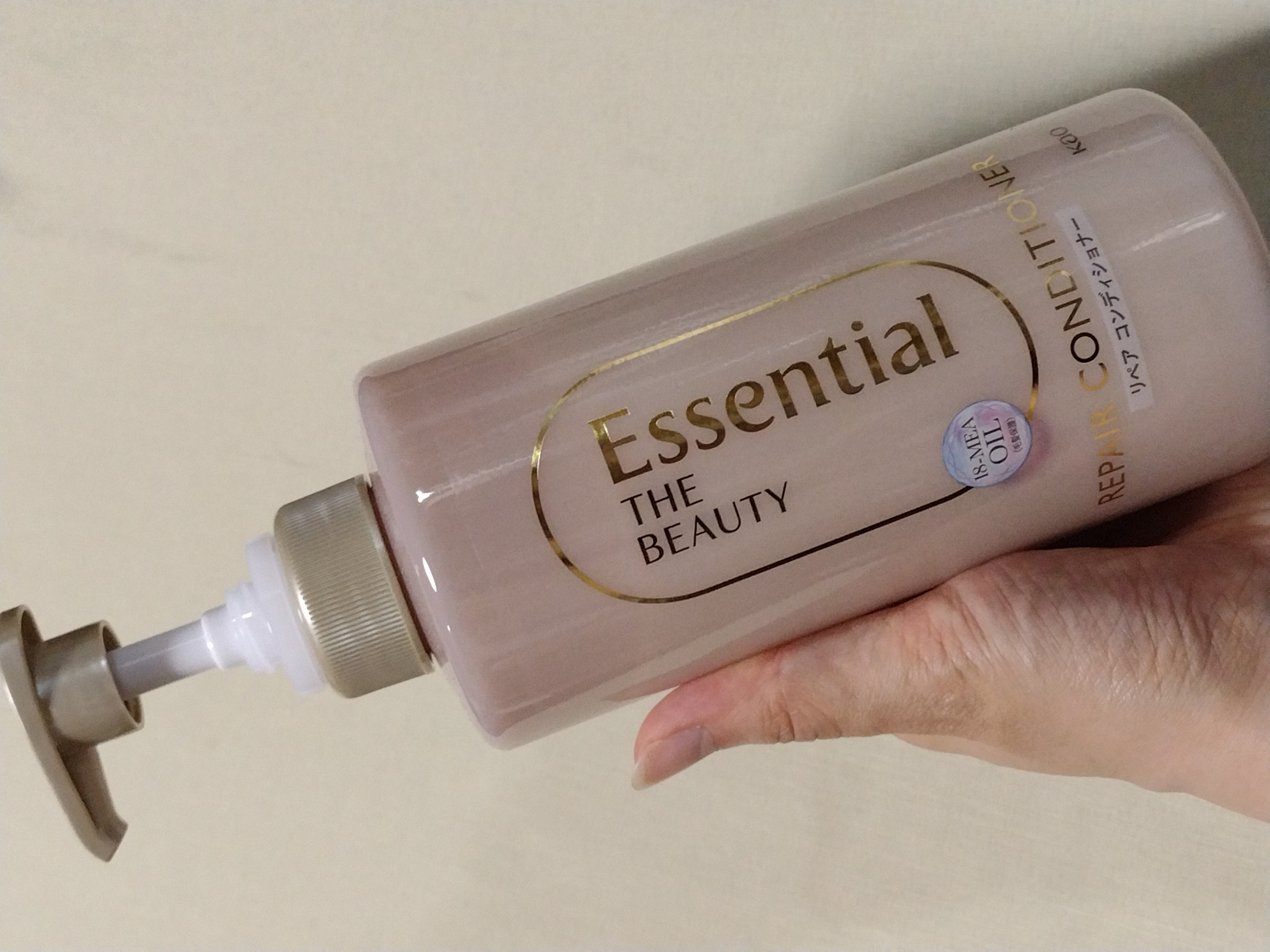 ザビューティ リペアシャンプー・コンディショナー/エッセンシャル/市販シャンプーを使ったクチコミ（2枚目）