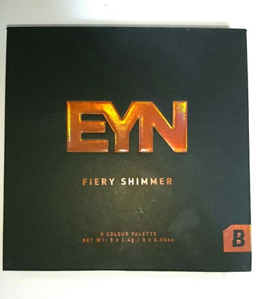 FIERY SIMMER/EYN/アイシャドウパレットを使ったクチコミ（2枚目）