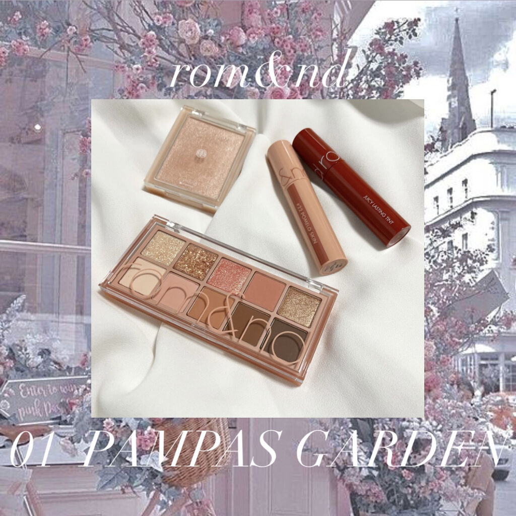 ベターザンパレット/rom&nd/アイシャドウパレットを使ったクチコミ（1枚目）