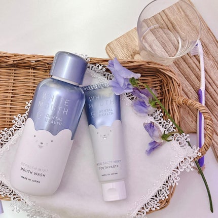 ホワイトマウス デンタルヘルス トゥースペースト マイルドソルティミント/ホワイトマウス/歯磨き粉を使ったクチコミ(1枚目)