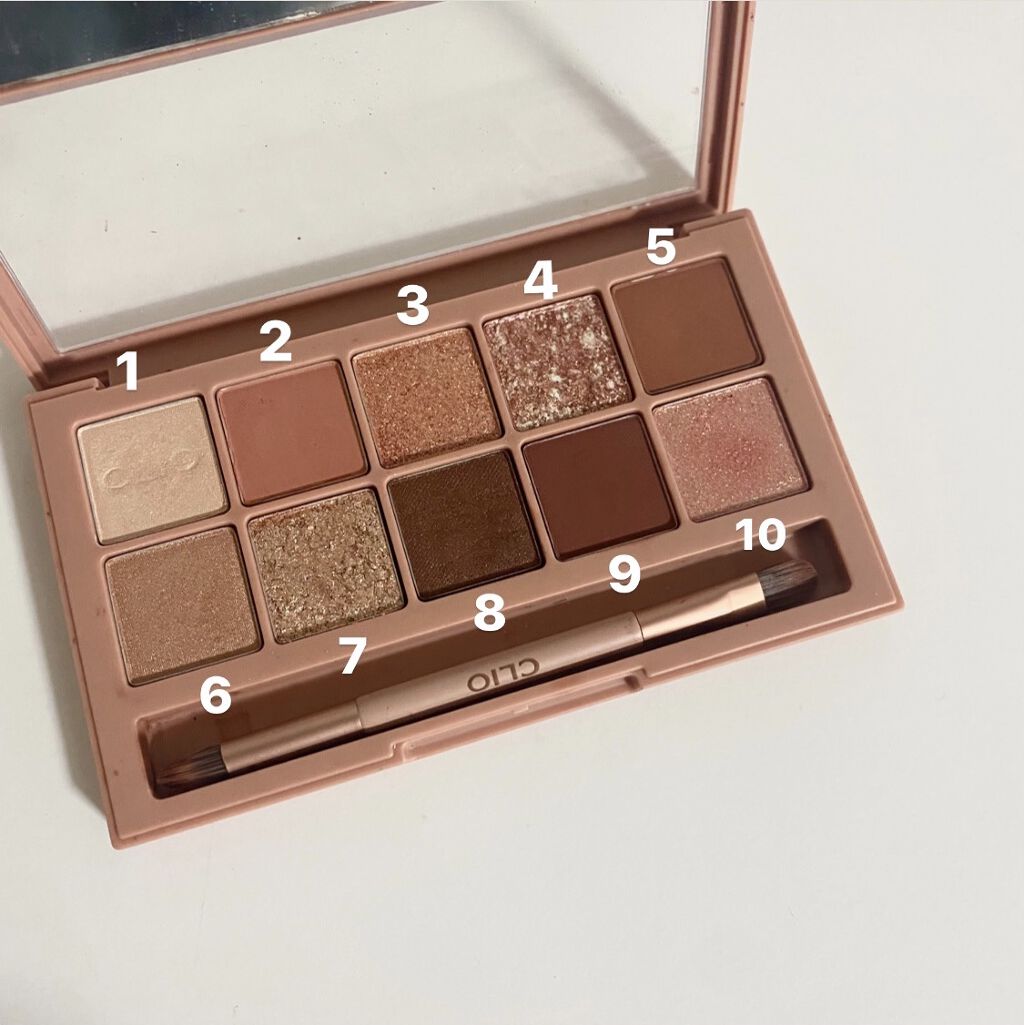 プロ アイ パレット/CLIO/アイシャドウパレットを使ったクチコミ（2枚目）