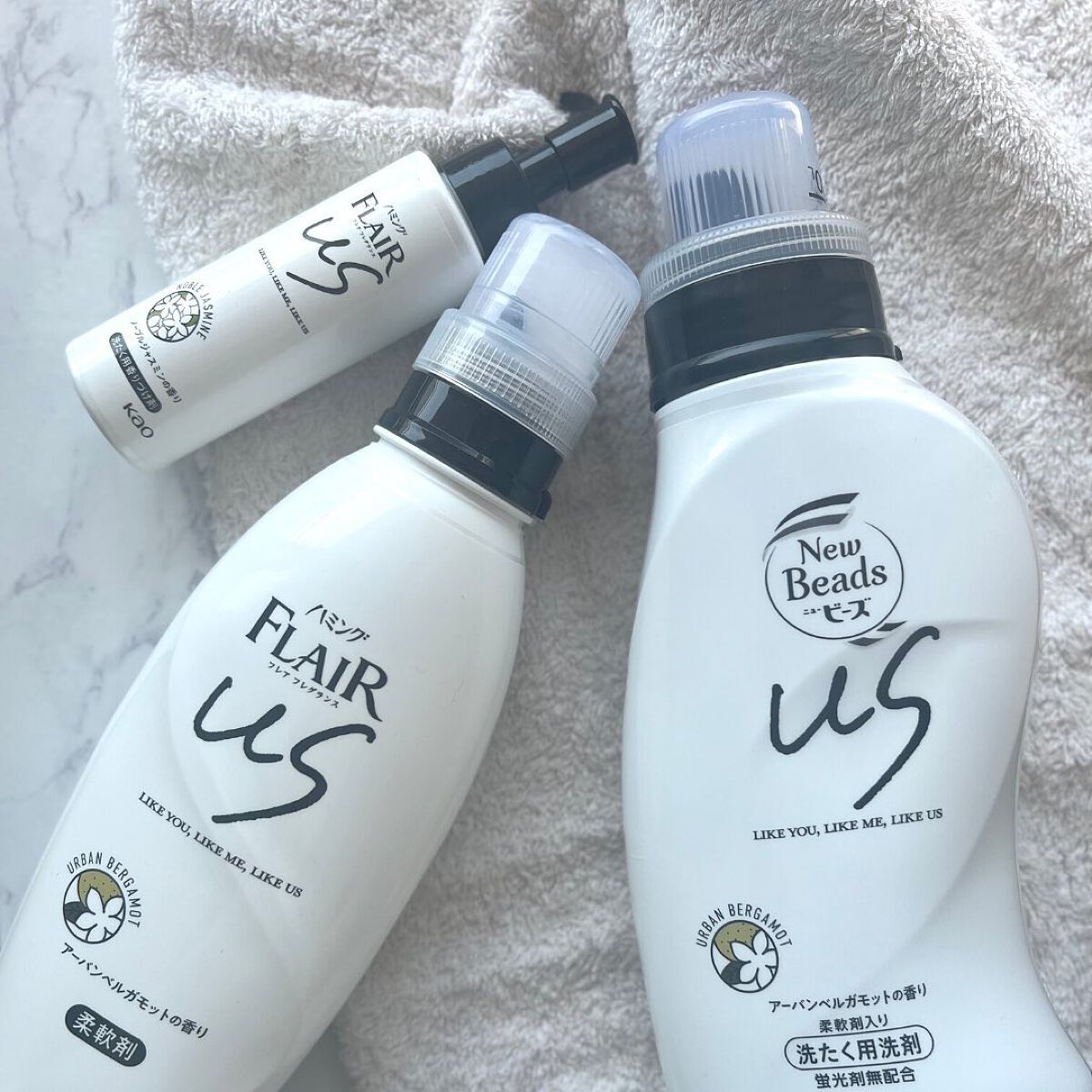 ハミングフレアフレグランス us 柔軟剤/ハミングフレア/柔軟剤を使ったクチコミ（1枚目）