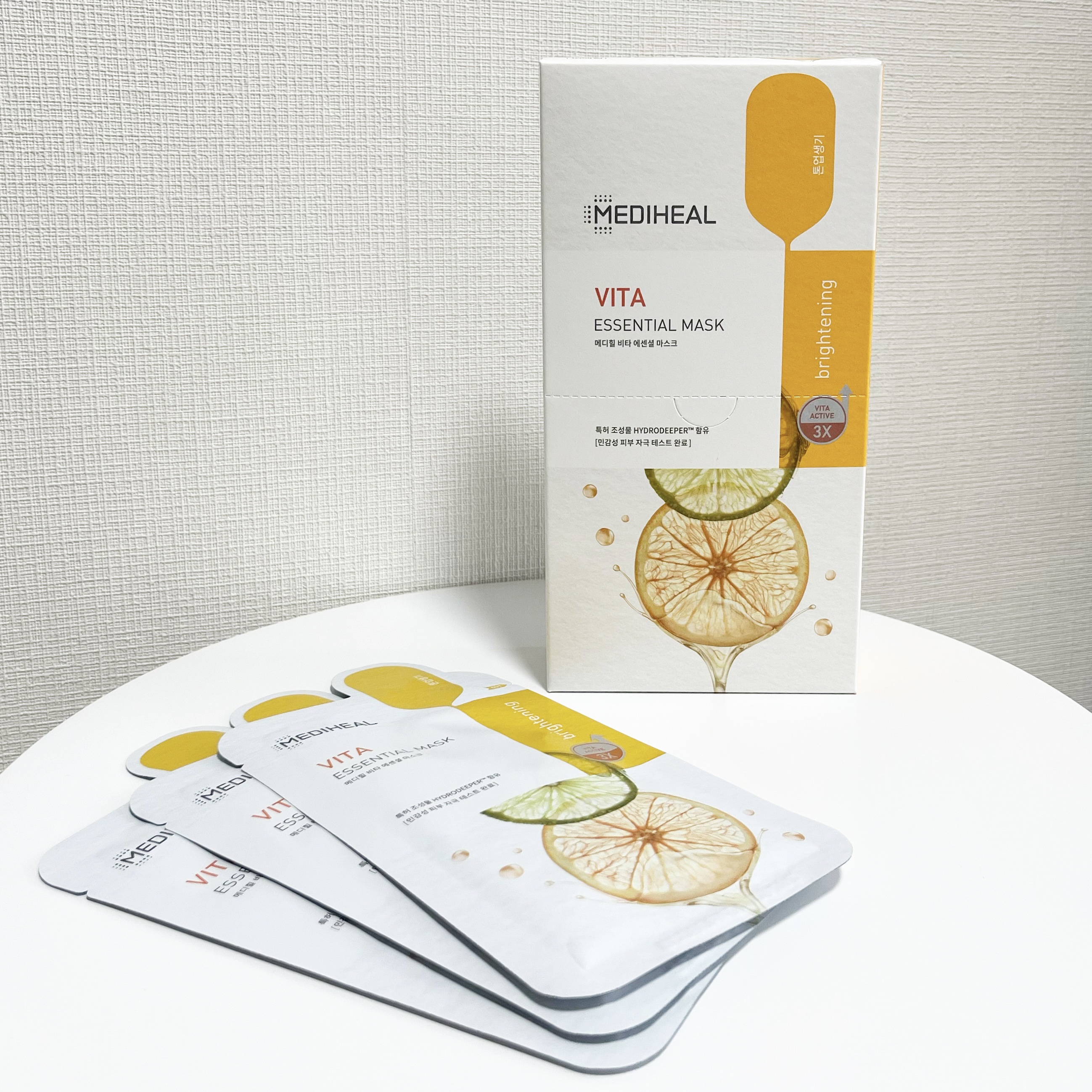 ビタミンＣ エッセンシャルマスククリアトーニング/MEDIHEAL/シートマスク・パックを使ったクチコミ（1枚目）