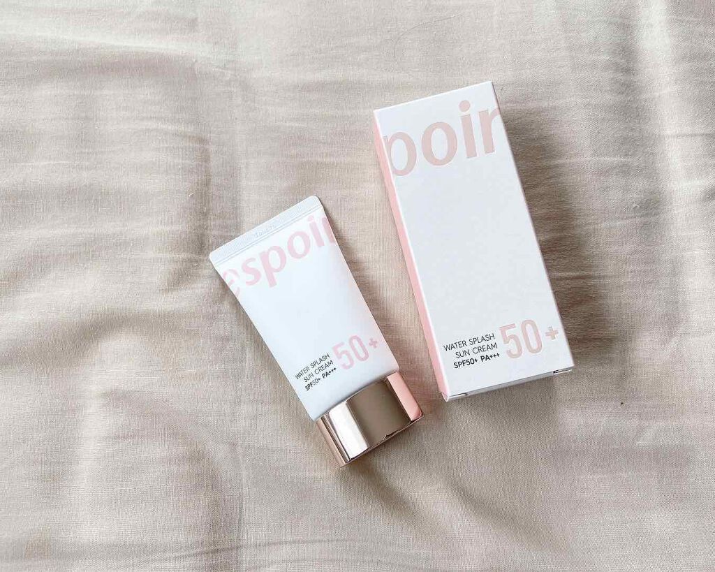 ウォータースプラッシュサンクリーム/espoir/化粧下地を使ったクチコミ（1枚目）