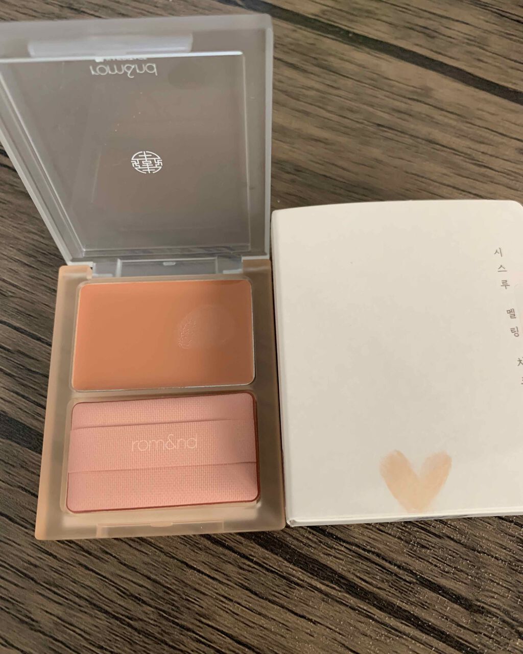 シースルーメルティングチーク/rom&nd/ジェル・クリームチークを使ったクチコミ（2枚目）