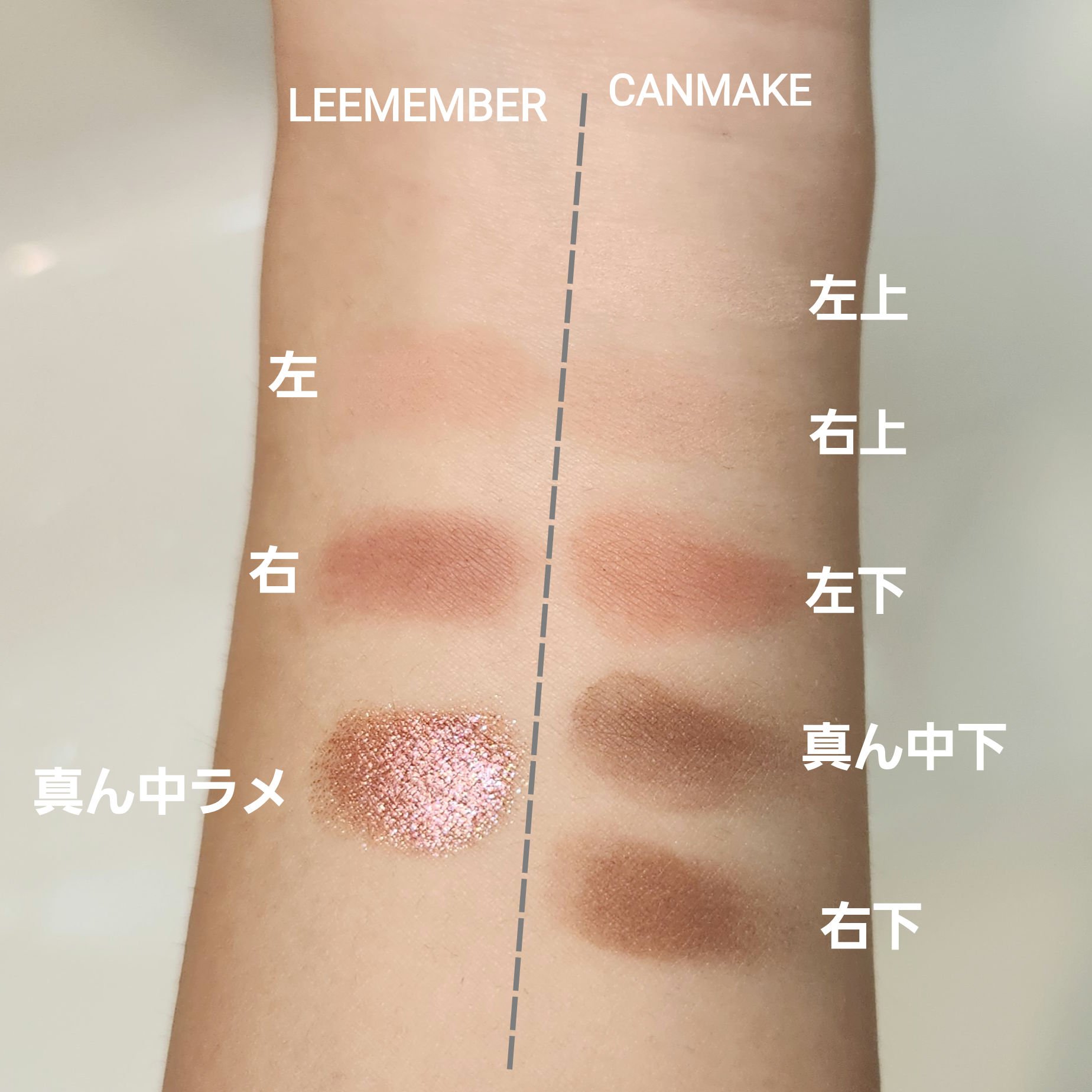 3色フローラアイパレット 03 チューリップ/LEEMEMBER/アイシャドウパレットを使ったクチコミ（3枚目）