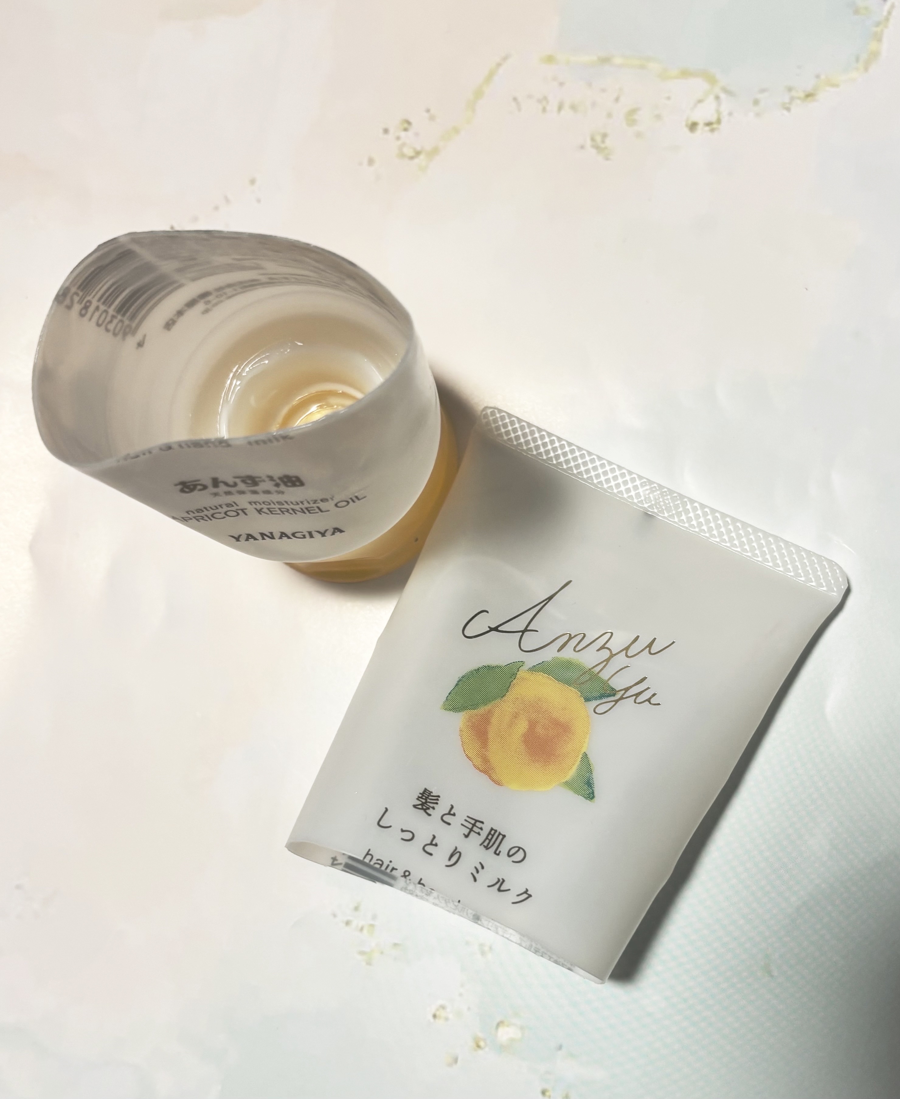 あんず油 髪と手肌のしっとりミルク/柳屋あんず油/ヘアミルクを使ったクチコミ（2枚目）