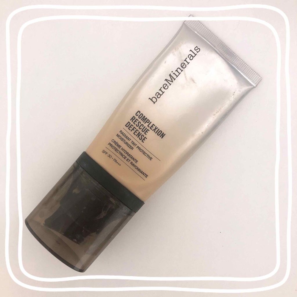 CR ディフェンス モイスチャライザー/bareMinerals/化粧下地を使ったクチコミ（1枚目）