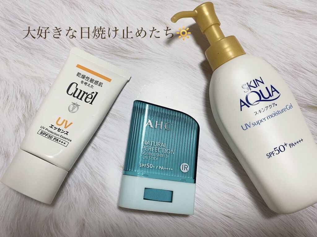  ナチュラルパーフェクションフレッシュサンスティック/AHC/日焼け止めスティックを使ったクチコミ（1枚目）