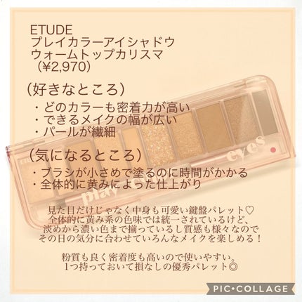 プレイカラー アイシャドウ/ETUDE/アイシャドウパレットを使ったクチコミ(10枚目)