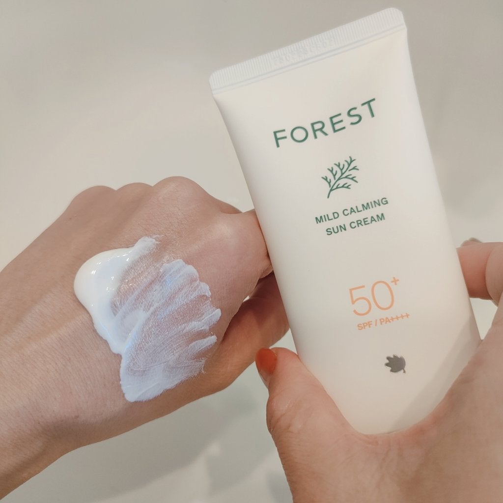 フォレスト マイルドカーミングサンクリーム/FoRest by Greenfinger/日焼け止めクリームを使ったクチコミ(3枚目)