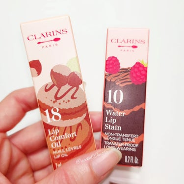 ウォーターリップ ステイン  10/CLARINS/リップケア・リップクリームを使ったクチコミ（2枚目）