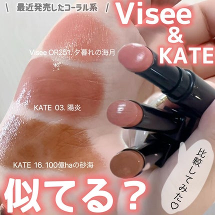 ケイト リップモンスター/KATE/口紅を使ったクチコミ(1枚目)